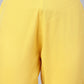 Janasya Women's Yellow Crepe Solid Straight Festival Kurta Set | Swadesiicart