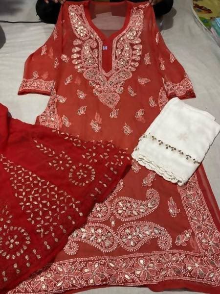 Arfa Fashion House New Collection Of Chikankari Gota Patti Lovers | Swadesiicart