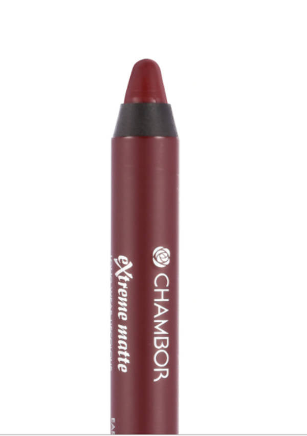 Chambor Extreme Matte Long Wear Lip Colour - Earthy Red 06 - Swadesiicart