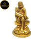 Tamas Brass Shirdi Sai Baba Idol | Golden Finish | Spiritual Decor - Swadesiicart