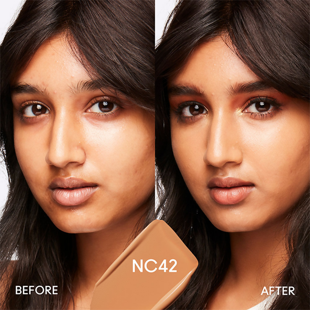 M.A.C Studio Fix Fluid SPF 15 Mini Soft Matte Foundation With Hyaluronic Acid - NC42 - Swadesiicart