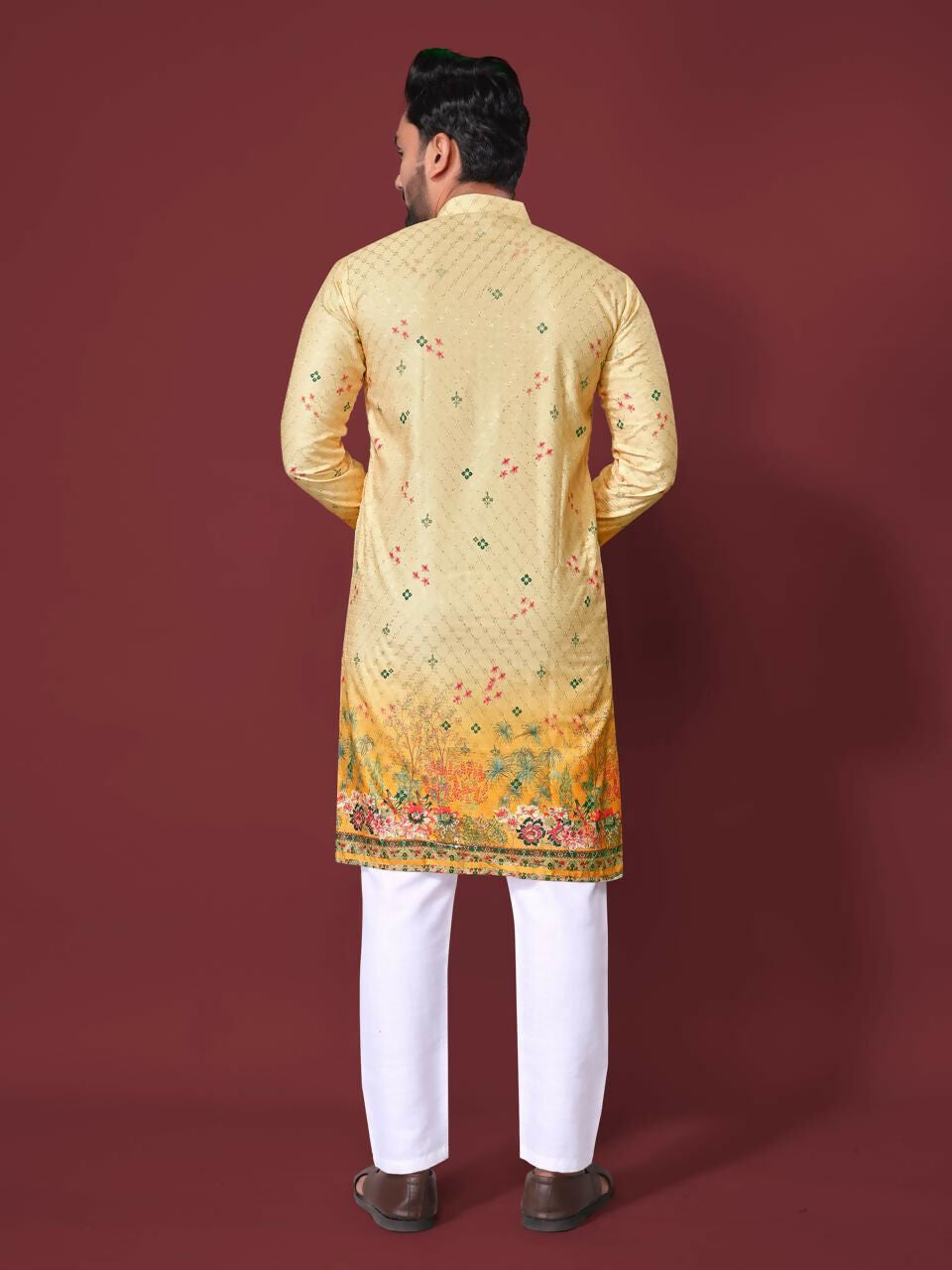 Anaita Yellow Multi Color Kurta