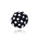 Trendoo Jewelry Gold Plated Stylish Fancy Black Studs