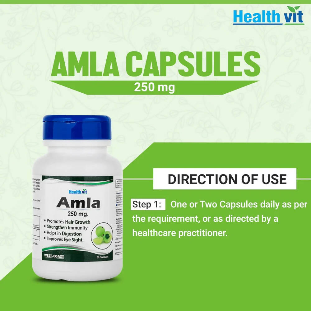 Healthvit Amla Capsules - Swadesiicart