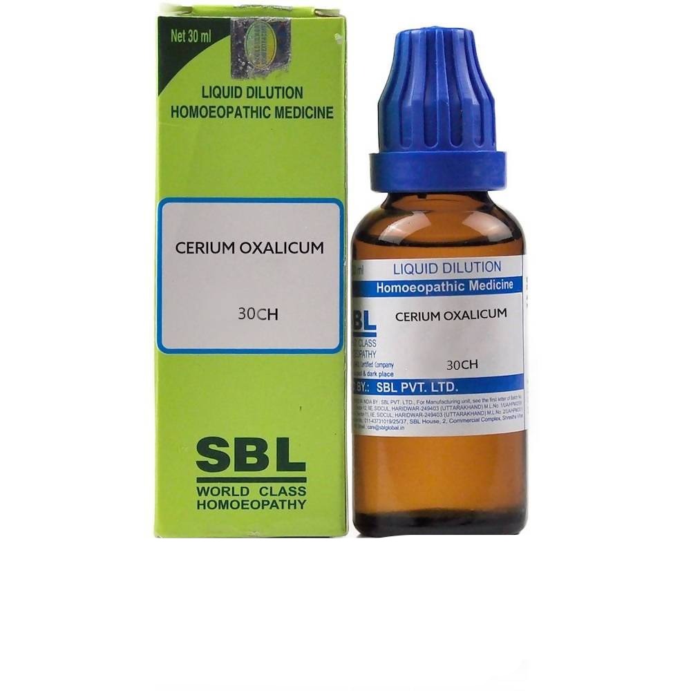 SBL Homeopathy Cerium Oxalicum Dilution | Swadesiicart
