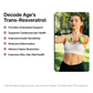 Decode Age 99.5% Pure Trans Resveratrol 250mg Supplement Capsules | Swadesiicart
