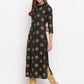 NOZ2TOZ Women Dark Green Cotton Kurti (1pc) - Swadesiicart