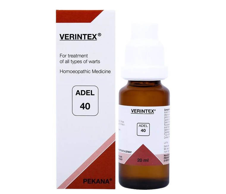 Adel Homeopathy 40 Verintex Drops | Swadesiicart