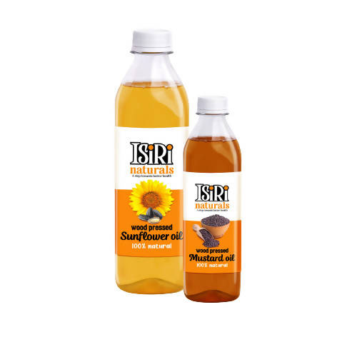 Isiri Mustard Oil + Sunflower Oil Combo - Isiri Farms