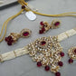 Jewel City Kundan Pearl Bridal Choker Set Traditional Gold-Plated Indian Jewelry Handcrafted Necklace, Earrings & Maang Tikka | Swadesiicart