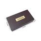Golden Peacock Brown & Gold-Toned 24 Ct Gold Foil Makka Madina Dua Box | Swadesiicart