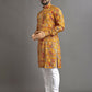 Anaita Multicolor Printed Cotton Straight Kurta