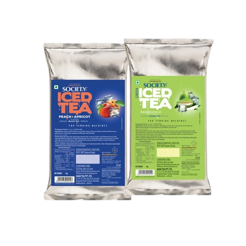 Society Peach Apricot& Raw Mango Iced Tea Combo | Swadesiicart