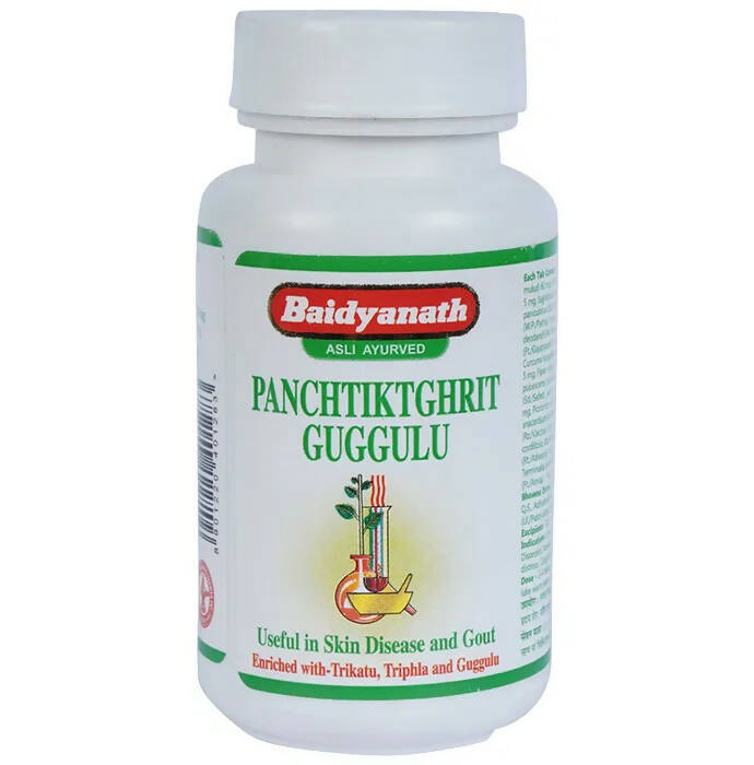 Baidyanath Jhansi Panchtiktghrit Guggulu - Ayurvedant Pvt. Ltd.