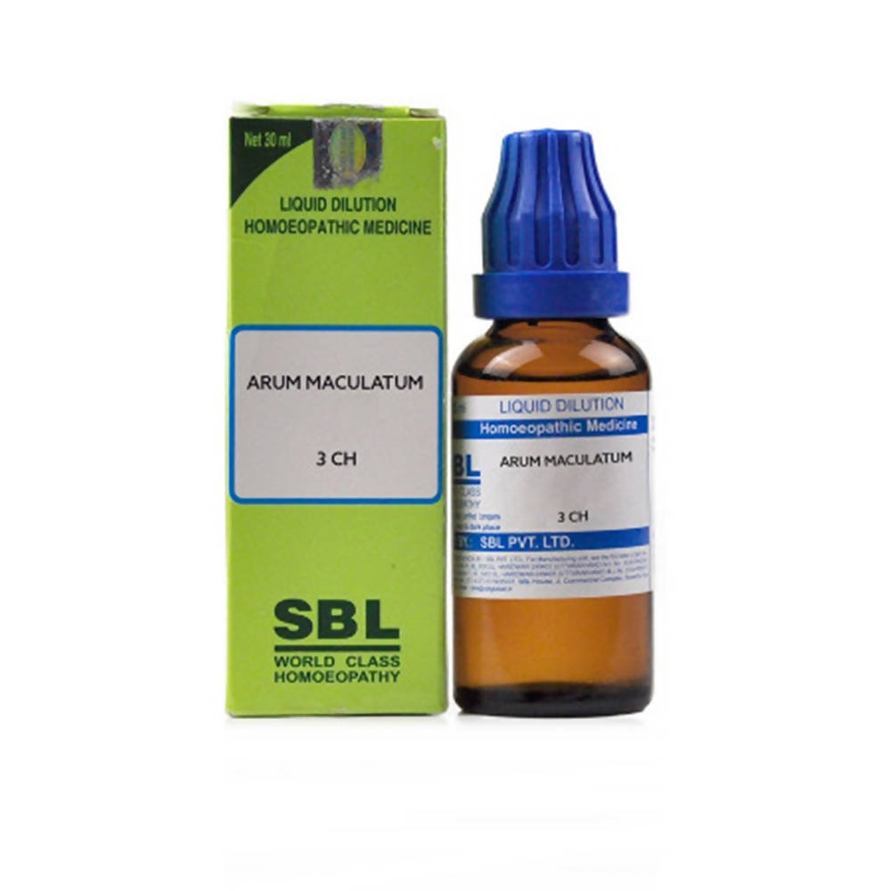SBL Homeopathy Arum Maculatum Dilution | Swadesiicart