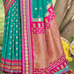 Shree Shyam Fashion Sea Green Soft Silk Saree