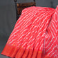 Shades Of Peach Mix Orange With Lehariya Design Semi Chanderi Saree By Gayathri Reddy Designer Studio | Swadesiicart