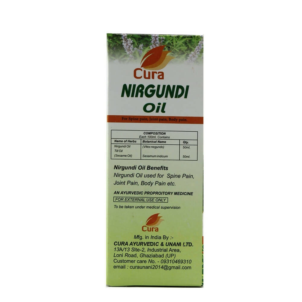 Cura Nirgundi oil - Swadesiicart