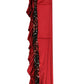 All Season Wear Olive Red And Black Ruffled