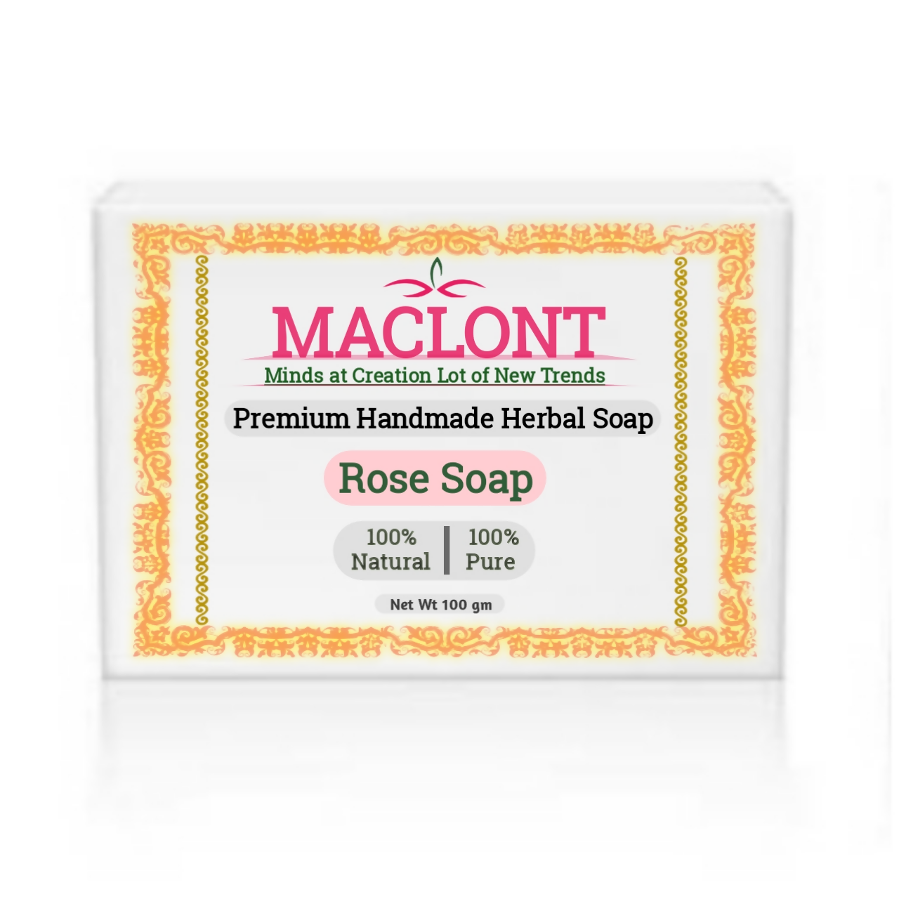 Maclont Rose Soap | Swadesiicart