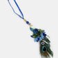 NVR Women & Men Set of 2 Blue Peacock Design Bhaiya Bhabhi Rakhi With Roli Chawal & Chocolate | Swadesiicart