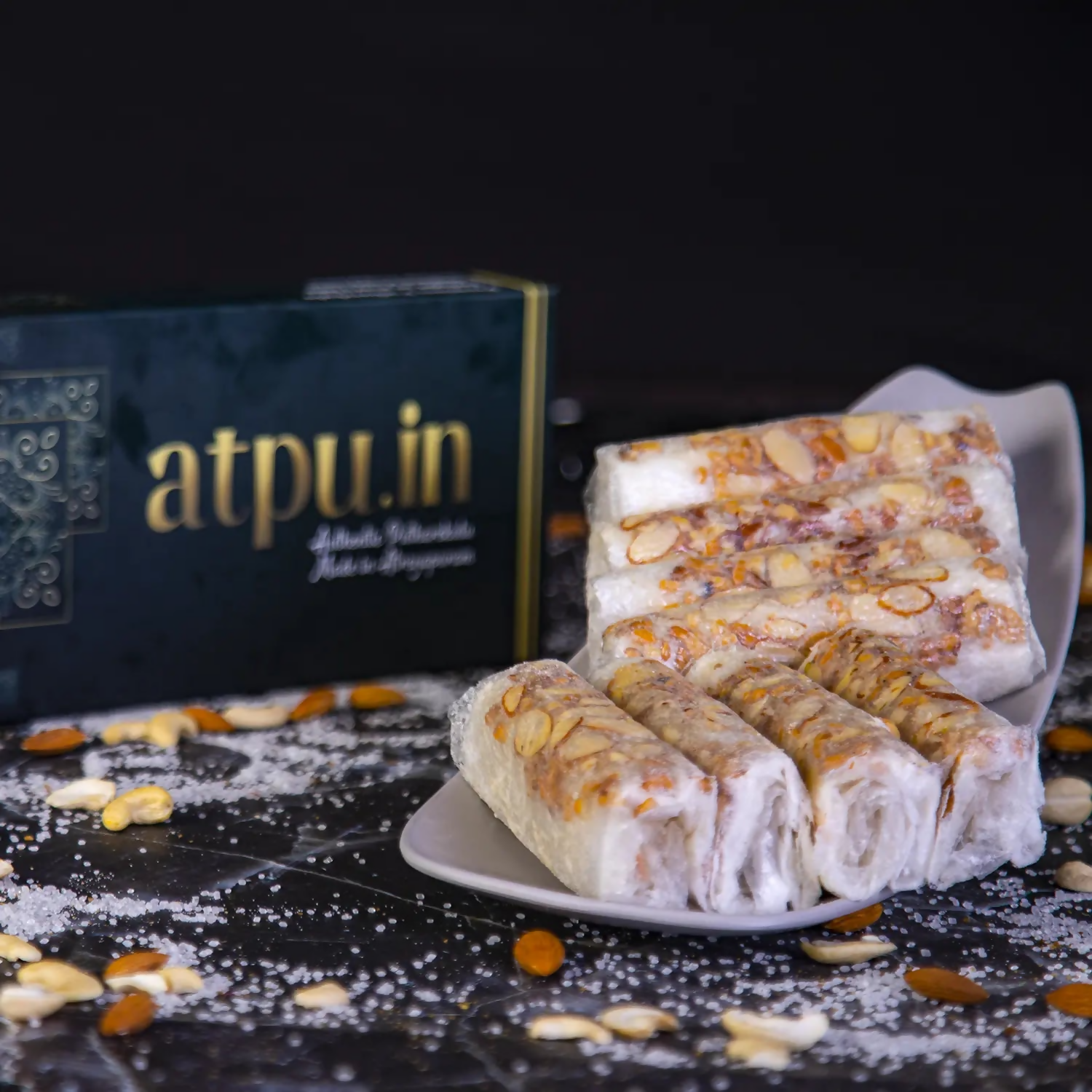 ATPU’s Sugar Free Traditional Dry Fruits Putharekulu | Swadesiicart