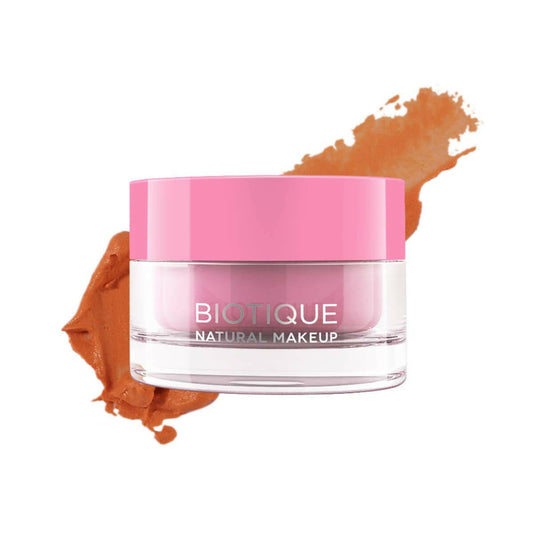Biotique Natural Makeup Starburst Matte Moussse Foundation-Caramel Mocha | Swadesiicart