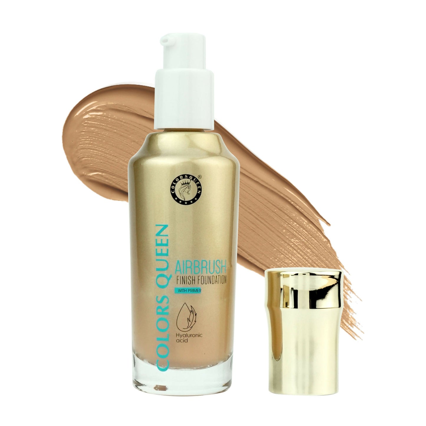 Colors Queen Airbrush Foundation With Primer - Classic Ivory | Swadesiicart