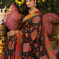 Shree Shyam Fashion Linen Cotton Black Saree
