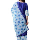 Ahalyaa Women's Traditional wear Kurta Set - Royal Blue | Swadesiicart