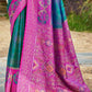 Shree Shyam Fashion Sea Green Soft Silk Saree