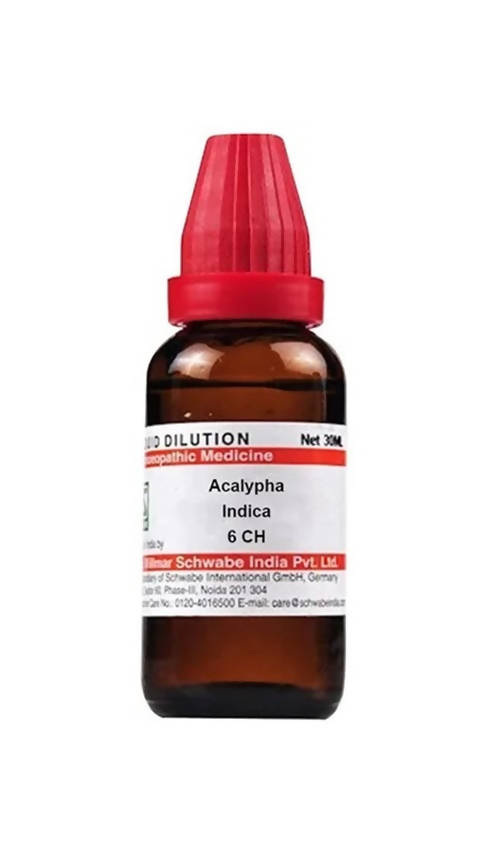 Dr. Willmar Schwabe India Acalypha Indica Dilution | Swadesiicart