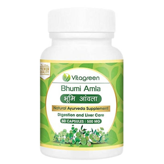 Vitagreen Ayurveda Bhumi Amla Capsules | Swadesiicart