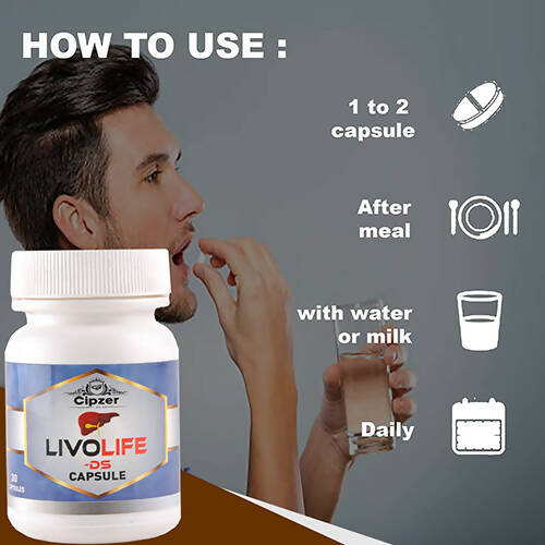 Cipzer Livolife Ds Capsules | Swadesiicart