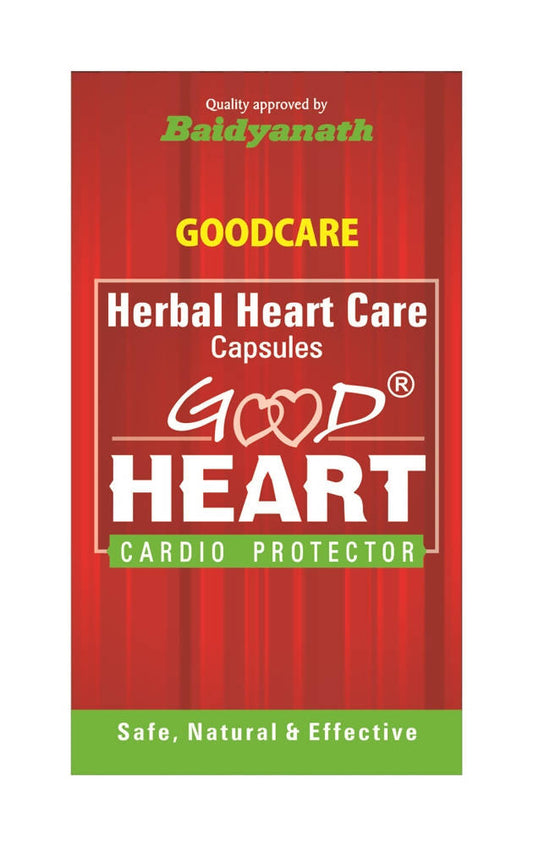 Goodcare Herbal Heart Care Good Heart Cardio Protector Capsules | Swadesiicart
