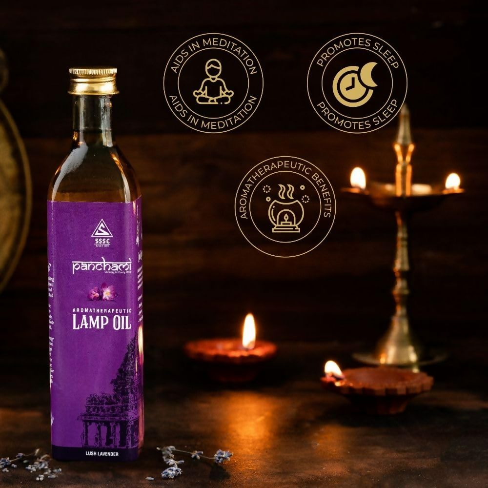 Panchami Sacred Fragrances - Lavender Lamp Oil | Swadesiicart
