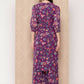 Ahalyaa Women's Traditional wear Kurta Set - Purple | Swadesiicart