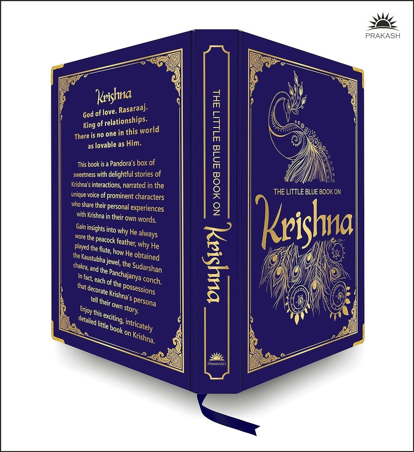 The Little Blue Book on Krishna by Shubha Vilas | Swadesiicart