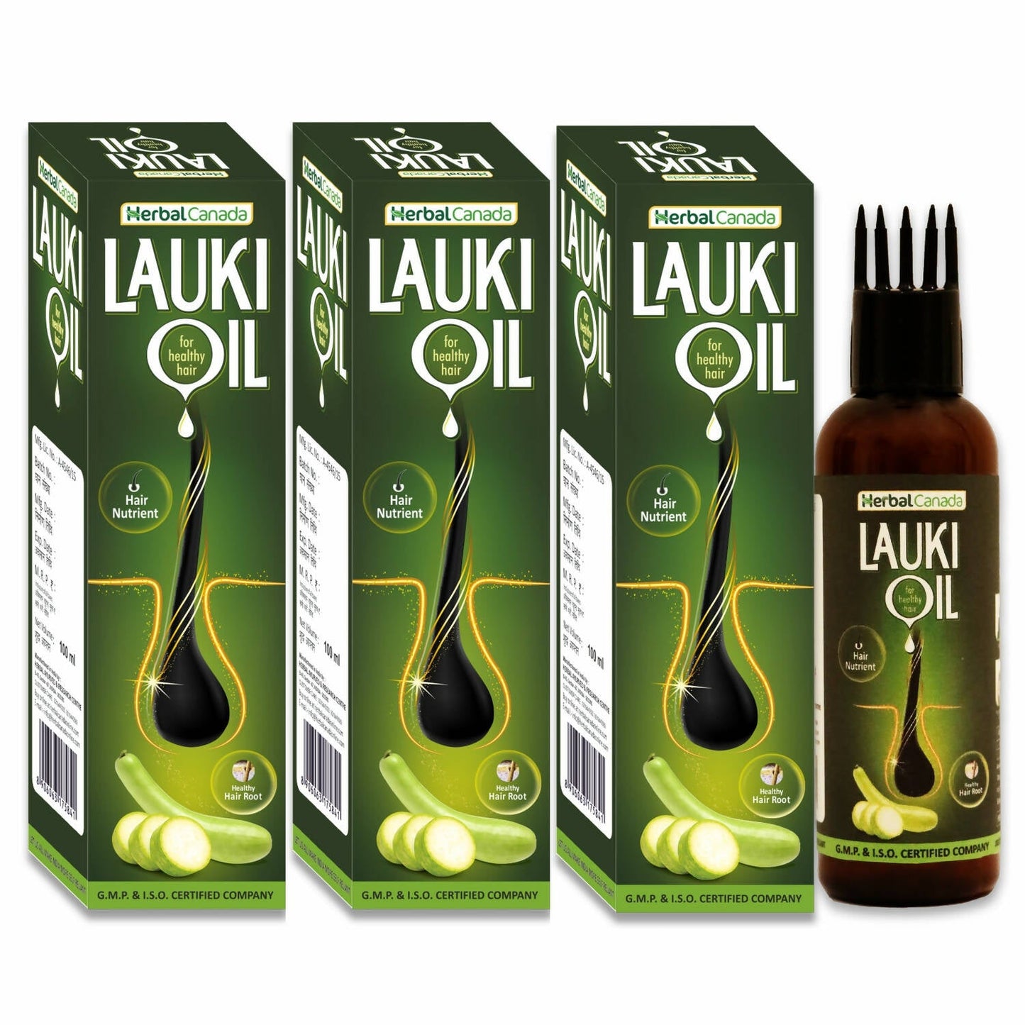 Herbal Canada Lauki Oil | Swadesiicart