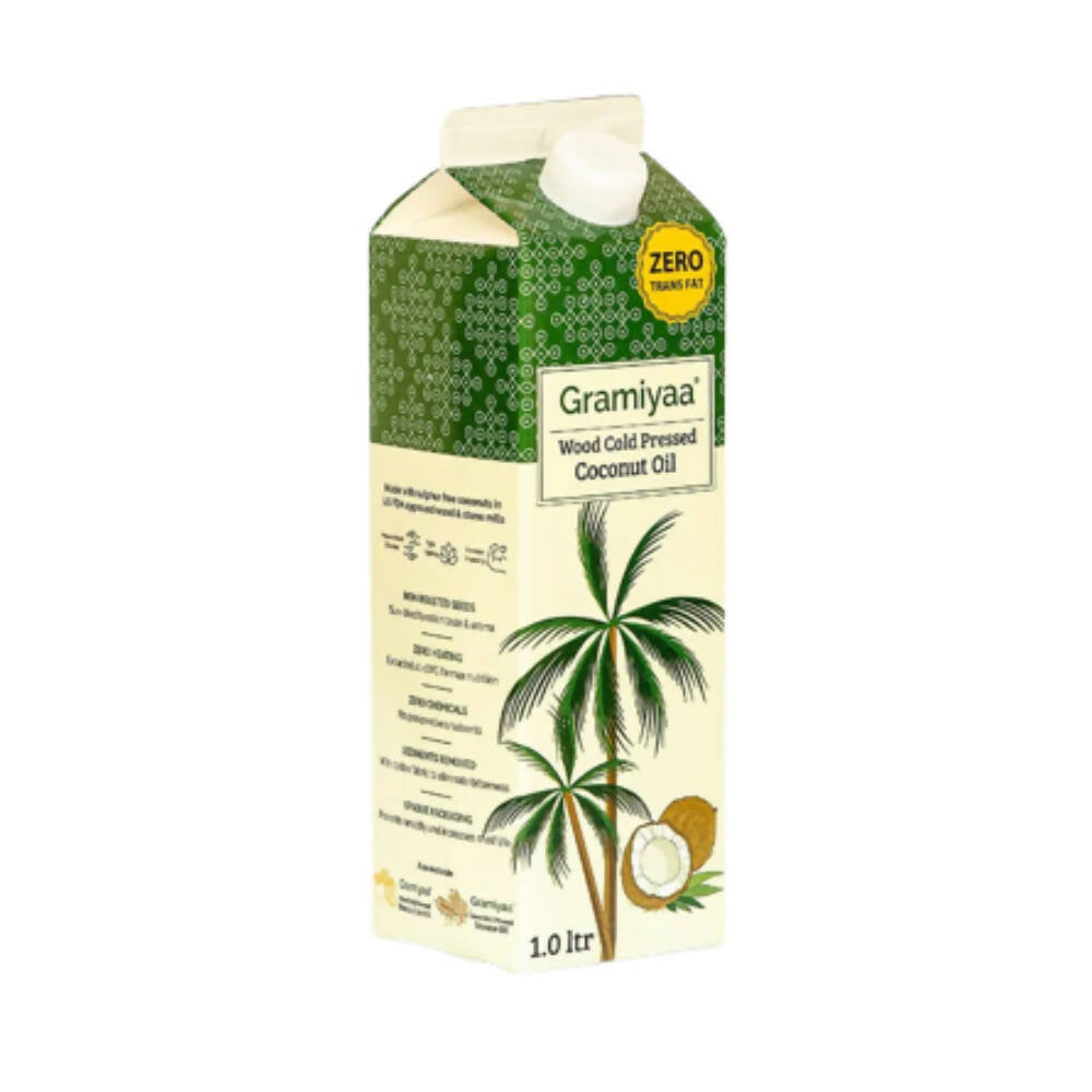 Gramiyaa Wood Cold Pressed Coconut Oil - Gramiyaa