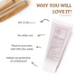 Sandiva One & Done Tinted Sunscreen With Zinc Oxide, SPF 35 PA++++, No White Cast - Tint 22 - Swadesiicart