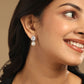 Nuyug Pearl Elegance Anti Tarnish Studs | Swadesiicart