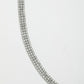 NVR Women's Silver-Plated AD-Studded 3 Layered Kamarbandh Waist Chain | Swadesiicart