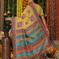 Shree Shyam Fashion Linen Cotton Yellow Saree