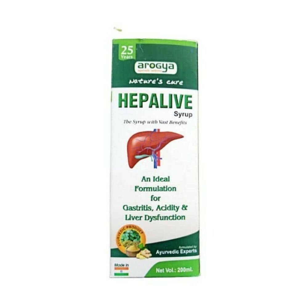 Arogya Hepalive Syrup | Swadesiicart