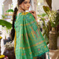 Anaita Olive Silk Woven Saree With Blouse