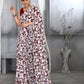 Aayaa Designer Printed Georgette Saree - Multi Color