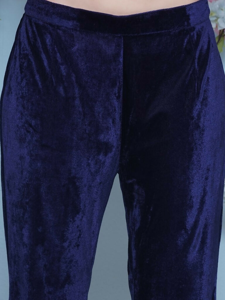 Joban Fashion Navy Blue Coord Set with inner - Swadesiicart