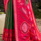 Shree Shyam Fashion Mehendi Soft Silk Saree