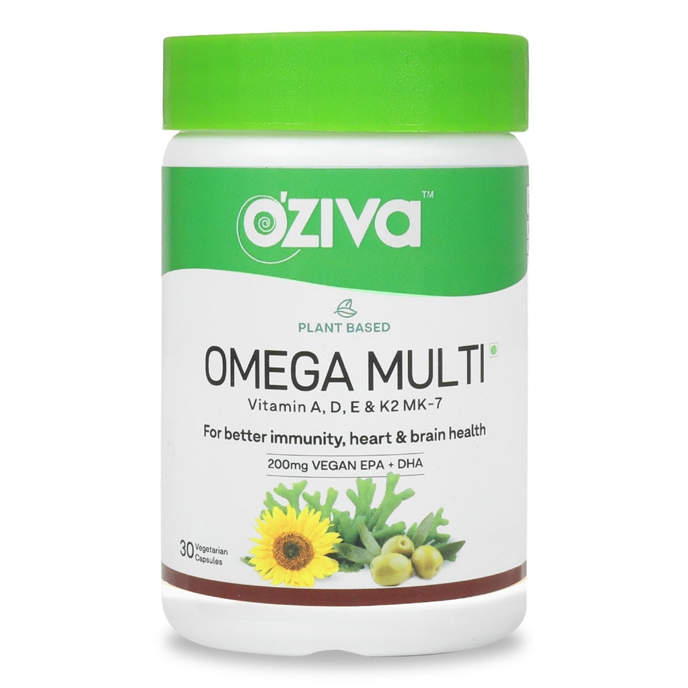 OZiva Plant Based Omega Multi for Men & Women | Swadesiicart